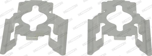 Ferodo FBA619 - Комплектующие для колодок дискового тормоза abcparts.ee