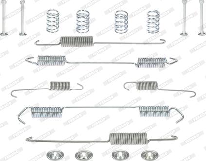 Ferodo FBA63 - Комплектующие, барабанный тормозной механизм abcparts.ee