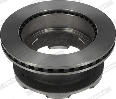 Ferodo FCR332A - Тормозной диск abcparts.ee