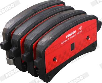 Ferodo FDB4980-S - Тормозные колодки, дисковые, комплект abcparts.ee
