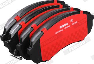 Ferodo FDB4979-S - Тормозные колодки, дисковые, комплект abcparts.ee