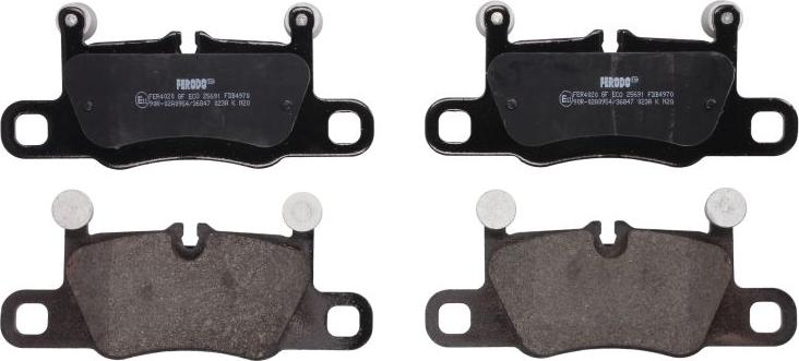 Ferodo FDB4970 - Тормозные колодки, дисковые, комплект abcparts.ee