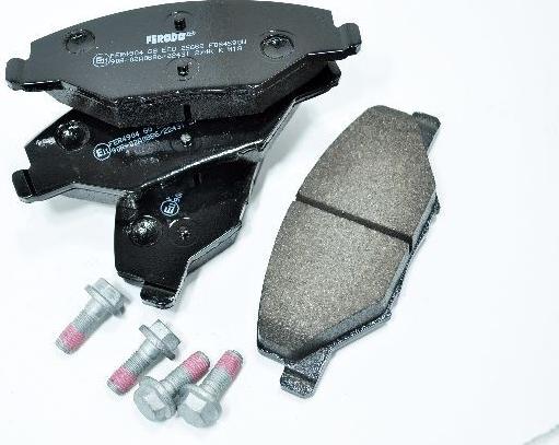 Ferodo FDB4590W - Тормозные колодки, дисковые, комплект abcparts.ee