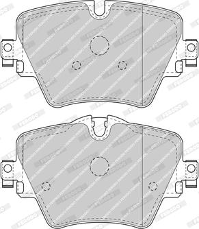 Ferodo FDB4689-D - Тормозные колодки, дисковые, комплект abcparts.ee