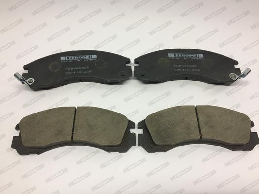 Ferodo FDB4689QS - Тормозные колодки, дисковые, комплект abcparts.ee