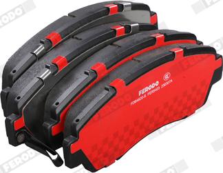 Ferodo FDB4620-S - Тормозные колодки, дисковые, комплект abcparts.ee