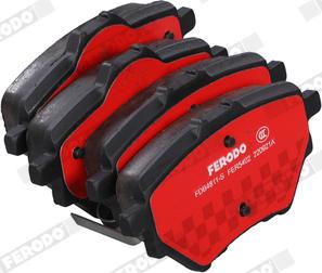 Ferodo FDB4811-S - Тормозные колодки, дисковые, комплект abcparts.ee