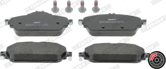 Ferodo FDB4870 - Тормозные колодки, дисковые, комплект abcparts.ee