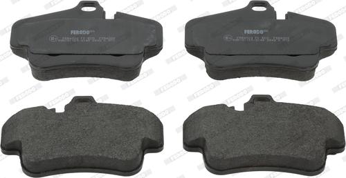 Ferodo FDB4329 - Тормозные колодки, дисковые, комплект abcparts.ee