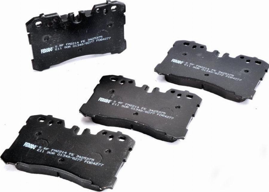 Ferodo FDB4277 - Тормозные колодки, дисковые, комплект abcparts.ee