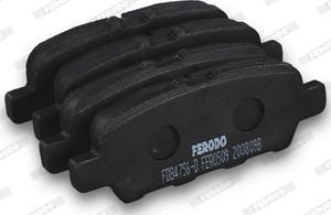 Ferodo FDB4756-D - Тормозные колодки, дисковые, комплект abcparts.ee