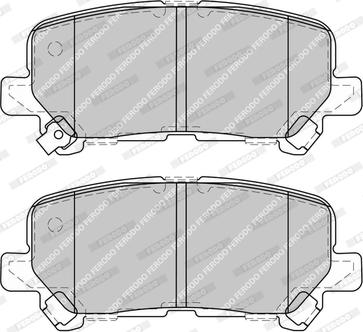 Ferodo FDB4774-D - Тормозные колодки, дисковые, комплект abcparts.ee