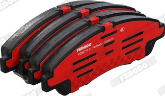 Ferodo FDB4773-S - Тормозные колодки, дисковые, комплект abcparts.ee
