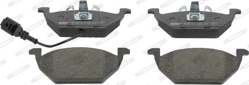 Ferodo FDB5027 - Тормозные колодки, дисковые, комплект abcparts.ee