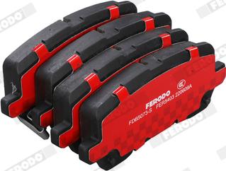 Ferodo FDB5073-S - Тормозные колодки, дисковые, комплект abcparts.ee