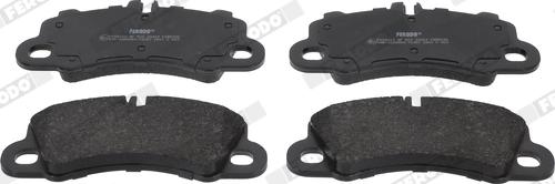 Ferodo FDB5306 - Тормозные колодки, дисковые, комплект abcparts.ee