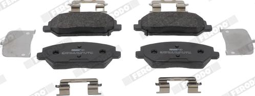 Ferodo FDB5317 - Тормозные колодки, дисковые, комплект abcparts.ee