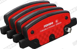 Ferodo FDB5258-S - Тормозные колодки, дисковые, комплект abcparts.ee