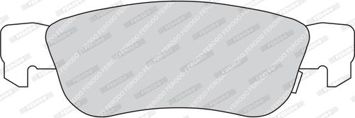 Ferodo FDB679 - Тормозные колодки, дисковые, комплект abcparts.ee