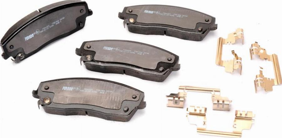Ferodo FDB1954 - Тормозные колодки, дисковые, комплект abcparts.ee