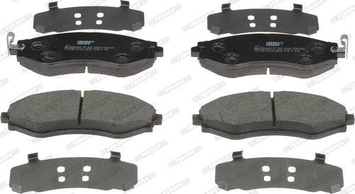 Ferodo FDB1969 - Тормозные колодки, дисковые, комплект abcparts.ee