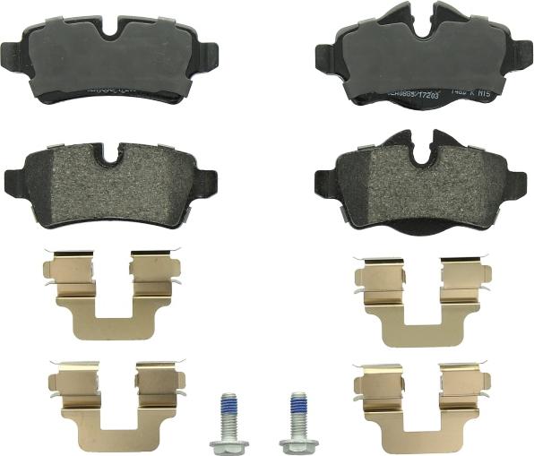 Ferodo FDB1975 - Тормозные колодки, дисковые, комплект abcparts.ee