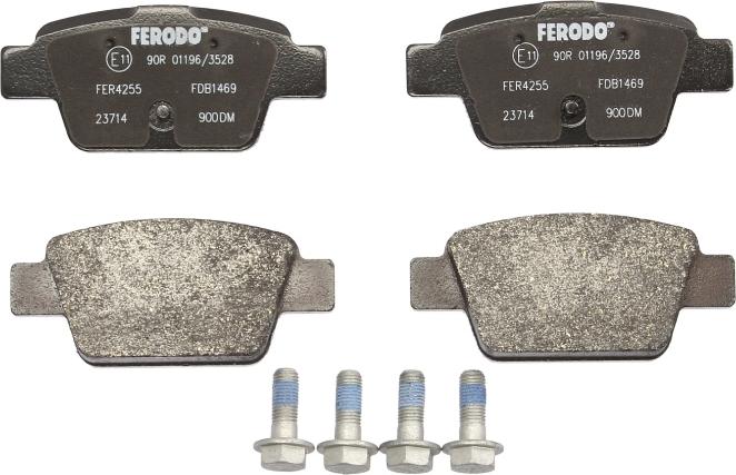 Ferodo FDB1469 - Тормозные колодки, дисковые, комплект abcparts.ee