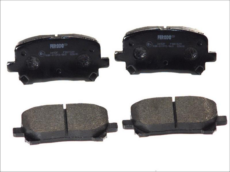 Ferodo FDB1529 - Тормозные колодки, дисковые, комплект abcparts.ee