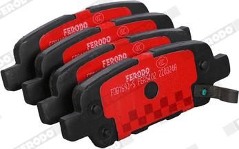 Ferodo FDB1693-S - Тормозные колодки, дисковые, комплект abcparts.ee