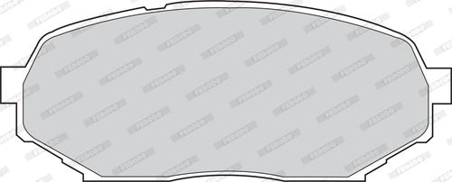 Ferodo FDB1030 - Тормозные колодки, дисковые, комплект abcparts.ee