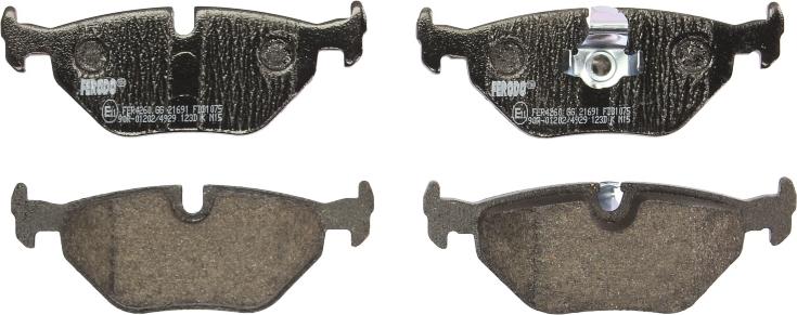 Ferodo FDB1075 - Тормозные колодки, дисковые, комплект abcparts.ee