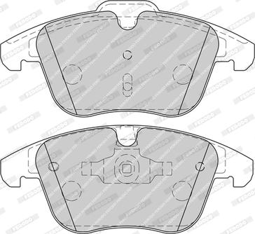 Ferodo FDB1897-D - Тормозные колодки, дисковые, комплект abcparts.ee