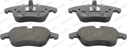 Ferodo FDB1897W - Тормозные колодки, дисковые, комплект abcparts.ee