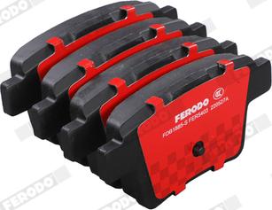 Ferodo FDB1885-S - Тормозные колодки, дисковые, комплект abcparts.ee