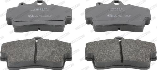 Ferodo FDB1307 - Тормозные колодки, дисковые, комплект abcparts.ee