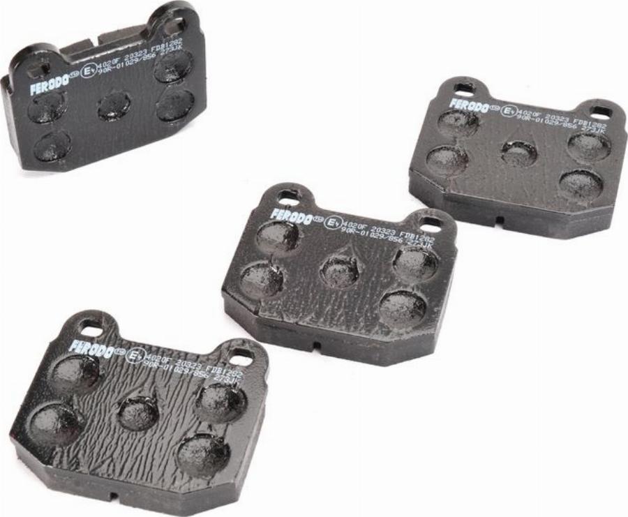 Ferodo FDB1282 - Тормозные колодки, дисковые, комплект abcparts.ee