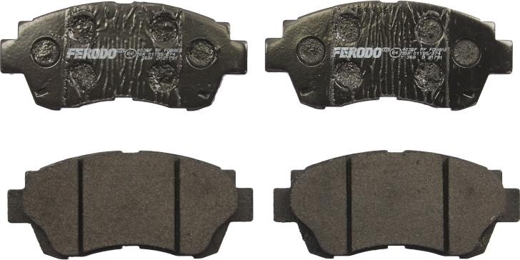 Ferodo FDB868 - Тормозные колодки, дисковые, комплект abcparts.ee
