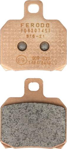 Ferodo FDB2074ST - Тормозные колодки, дисковые, комплект abcparts.ee