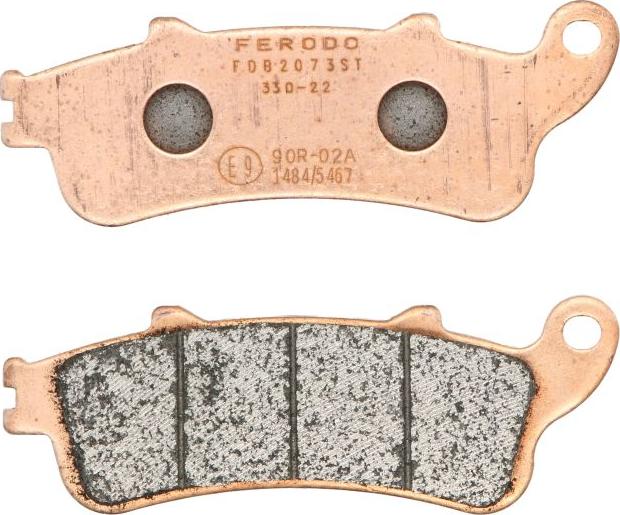 Ferodo FDB2073ST - Тормозные колодки, дисковые, комплект abcparts.ee