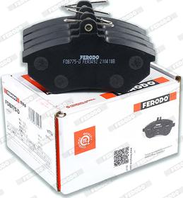 Ferodo FDB775D - Тормозные колодки, дисковые, комплект abcparts.ee