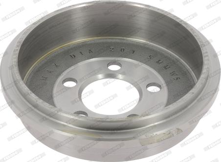 Ferodo FDR329253 - Тормозной барабан abcparts.ee