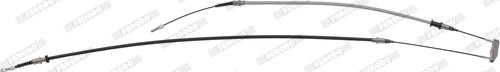 Ferodo FHB432087 - Тросик, cтояночный тормоз abcparts.ee
