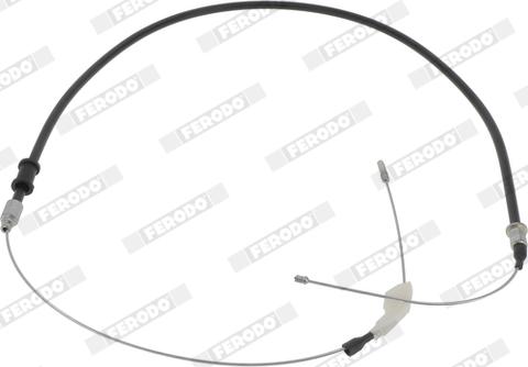 Ferodo FHB432123 - Тросик, cтояночный тормоз abcparts.ee