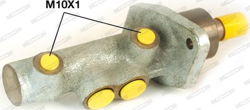 Ferodo FHM1445 - Главный тормозной цилиндр abcparts.ee