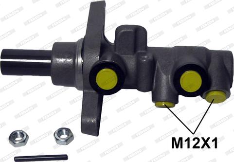 Ferodo FHM1580 - Главный тормозной цилиндр abcparts.ee