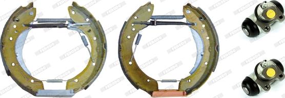 Ferodo FMK262 - Комплект тормозных колодок, барабанные abcparts.ee