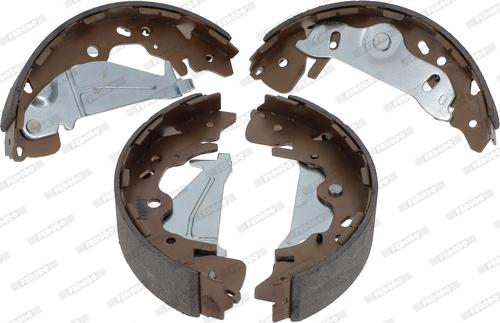 Ferodo FSB4096 - Комплект тормозных колодок, барабанные abcparts.ee