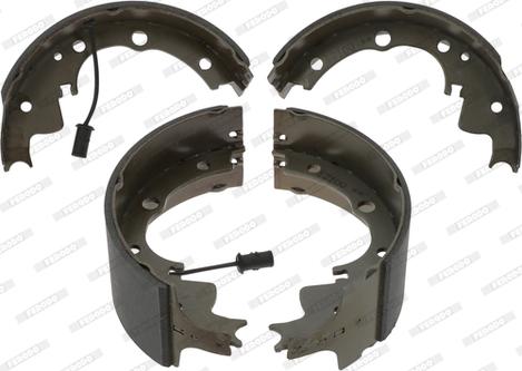 Ferodo FSB407 - Комплект тормозных колодок, барабанные abcparts.ee