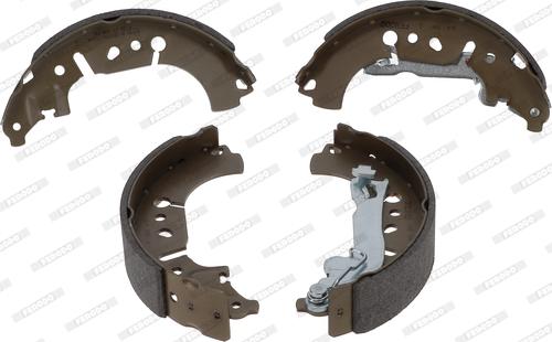 Ferodo FSB4317 - Комплект тормозных колодок, барабанные abcparts.ee