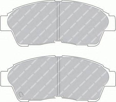 Ferodo FSL867 - Тормозные колодки, дисковые, комплект abcparts.ee